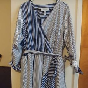 BeautiCurve x Lane Bryant Faux Wrap Dress